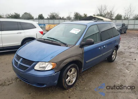 2007 Dodge Caravan Sxt z USA, uszkodzony, nr VIN 1D4GP45R47B237469